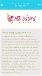 Mobile Screenshot of allsisterswinery.com